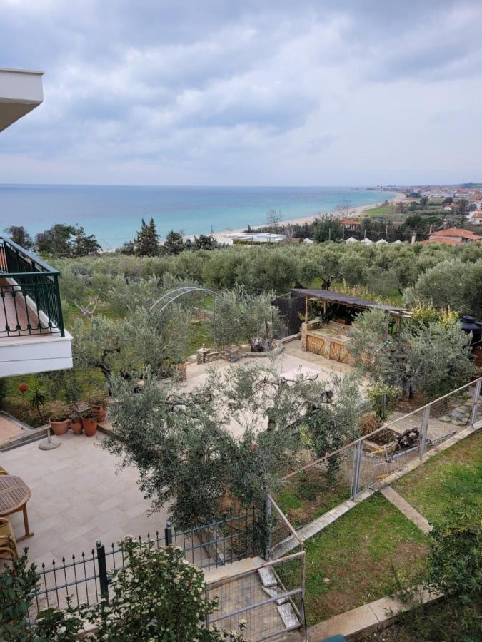 Cozy Apartment Fantastic View Nea Moudania Luaran gambar